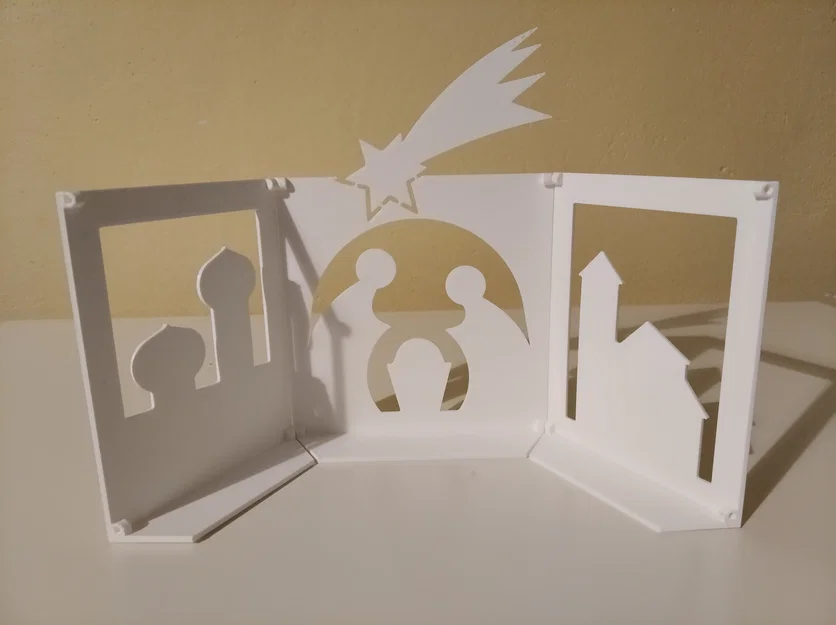 Betlém (Nativity scene) – Mô hình bóng đổ - Image 5