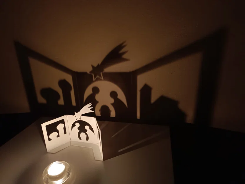 Betlém (Nativity scene) – Mô hình bóng đổ - Image 6