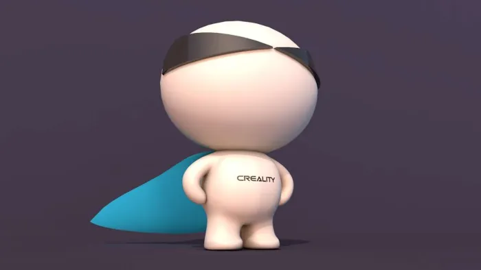 Mô hình linh vật Creality Mascot Cuva 3D - File in độc đáo cho người hâm mộ - Image 1