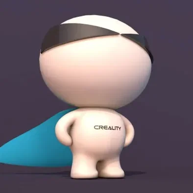Mô hình linh vật Creality Mascot Cuva 3D - File in độc đáo cho người hâm mộ
