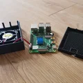 Hộp đựng Raspberry Pi 4 đơn giản, hỗ trợ quạt tản nhiệt 30mm 40mm - Thumbnail 2