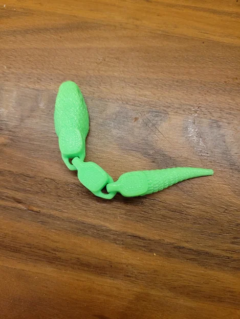 Đồ chơi rắn linh hoạt (Articulated snake fidget) - In 3D cực dễ - Image 2