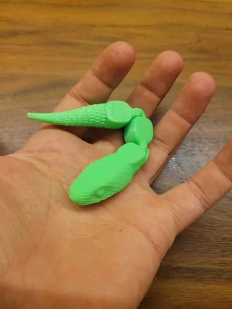 Đồ chơi rắn linh hoạt (Articulated snake fidget) - In 3D cực dễ - Image 3