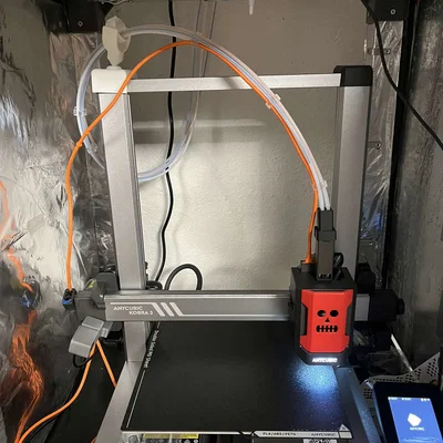 Anycubic Kobra 3 Combo vedeni bowdenu