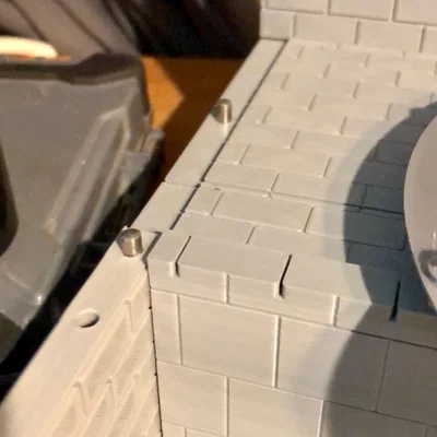 Mô hình Diorama cống ngầm cho tủ IKEA Detolf (Phần 1)