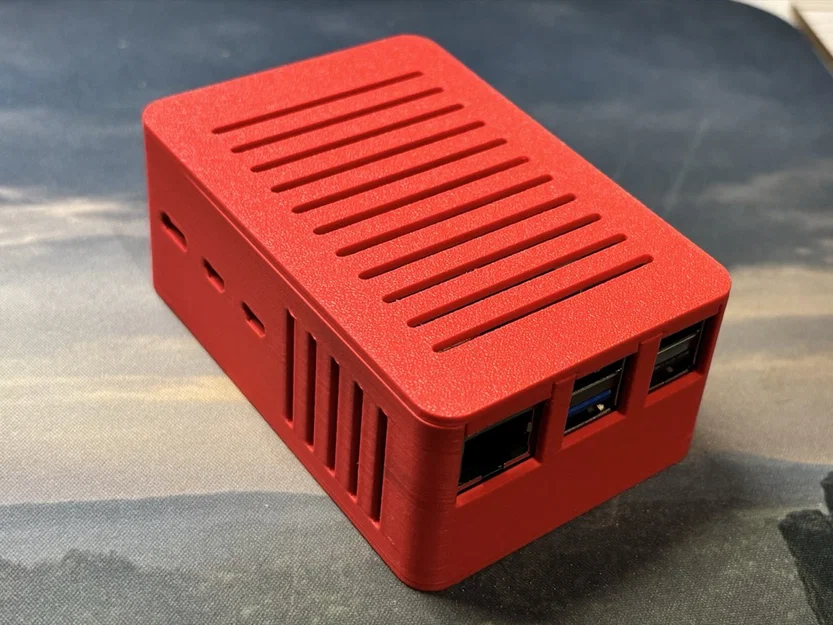 Case 3D bảo vệ Raspberry Pi 5 kèm NVMe Hat tiện lợi - Image 1