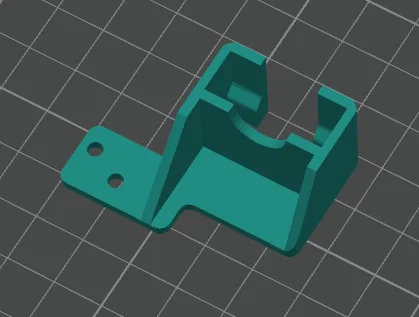 Giá đỡ cảm biến rung cho Ender 3 v3 KE - Bản tối giản không logo - Image 1