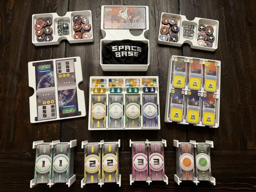 Insert/Organizer Space Base: chứa mọi expansion đến Genesis trong hộp Command Station - Image 1