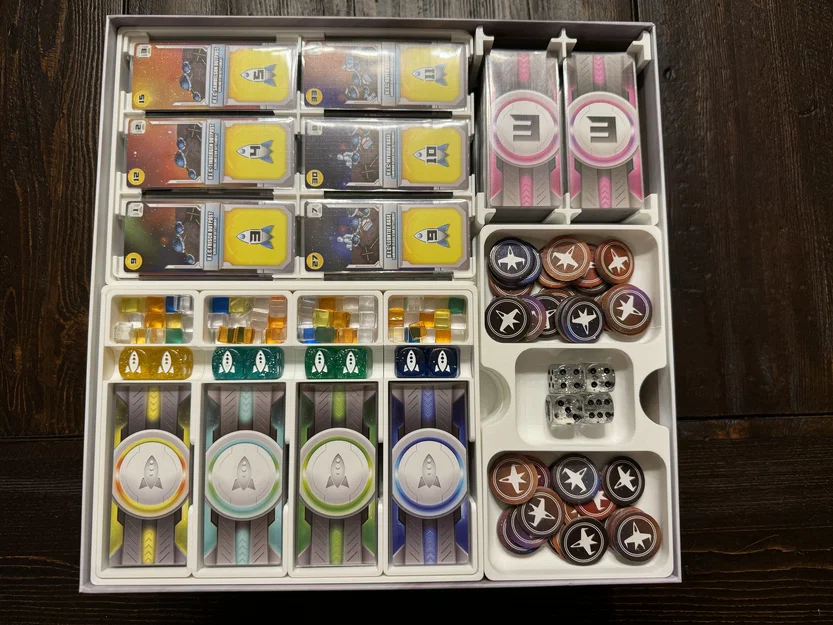 Insert/Organizer Space Base: chứa mọi expansion đến Genesis trong hộp Command Station - Image 7