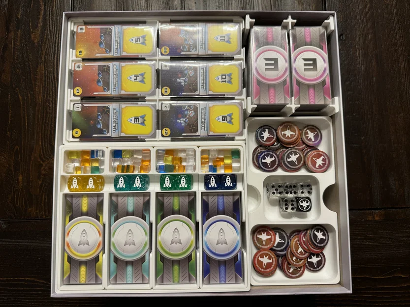 Insert/Organizer Space Base: chứa mọi expansion đến Genesis trong hộp Command Station - Image 8