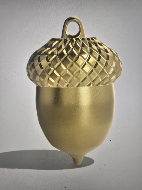 Móc khóa hộp đựng mini hình quả sồi (Acorn Container V2) độc đáo - Image 1