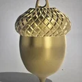 Móc khóa hộp đựng mini hình quả sồi (Acorn Container V2) độc đáo - Thumbnail 2