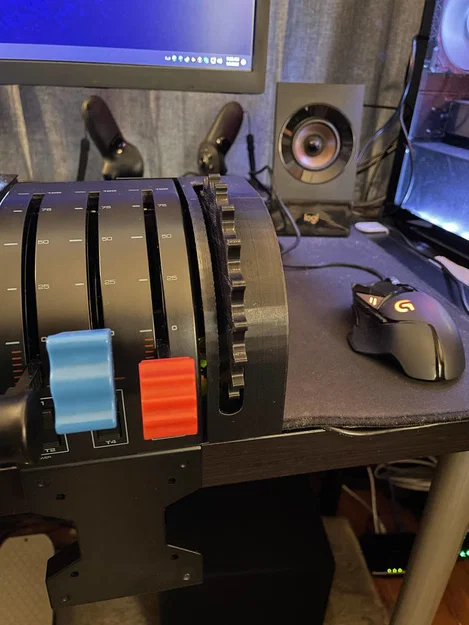 Trim Wheel Logitech Saitek cho Flight Throttle Quadrant - Image 1