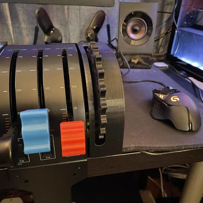 Trim Wheel Logitech Saitek cho Flight Throttle Quadrant