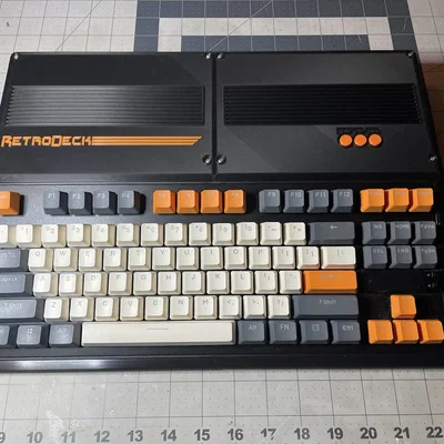 RetroDeck - Vỏ máy kiểu nêm cho Raspberry Pi 3 và MiSTer