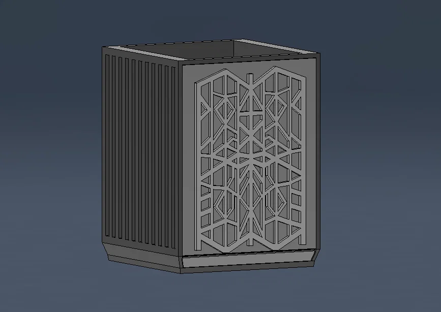 Chậu cây trang trí hiện đại (Modern Planter) in 3D cực đẹp - Image 2