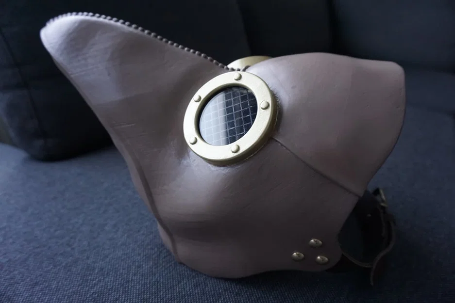 Hướng dẫn in 3D mặt nạ bác sĩ dịch hạch Plague Doctor Mask cực chất - Image 1