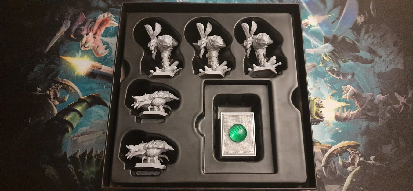 Deep Rock Galactic: Board Game – Khay hộp lưu trữ (Deluxe & Collector's) - Image 11