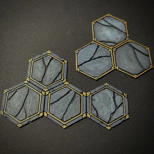 Gạch sàn đá trang trí MagHex (MagHex Floor Tiles Decorative Stone) - Image 1