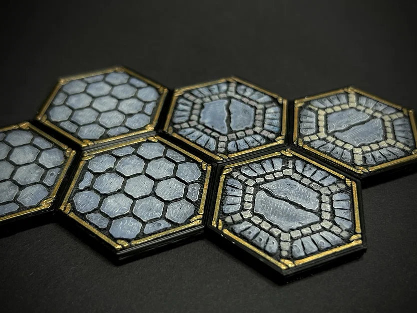 Gạch sàn đá trang trí MagHex (MagHex Floor Tiles Decorative Stone) - Image 2