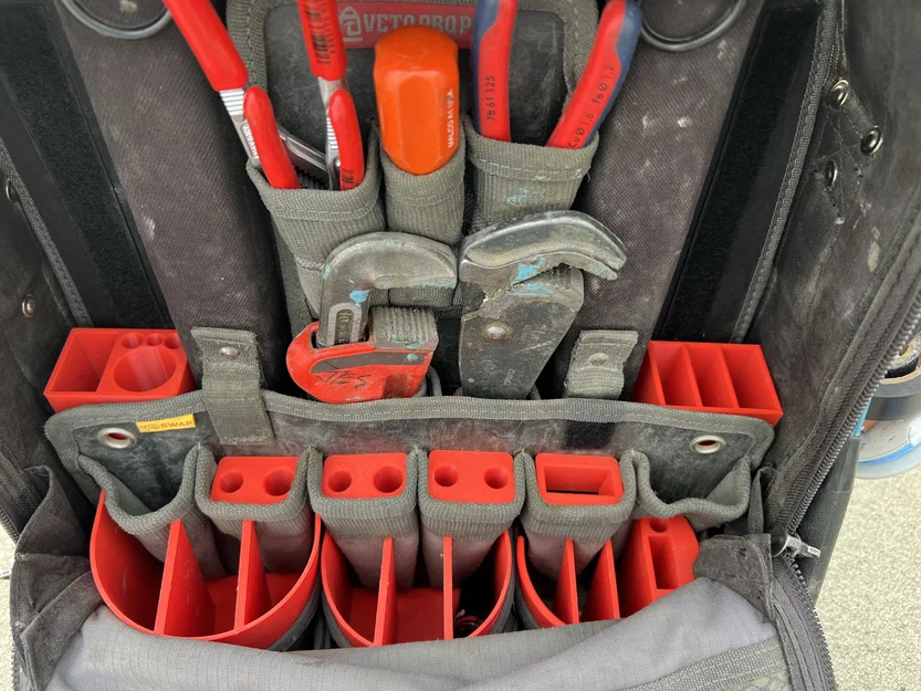 Miếng gia cứng ngăn túi đồ nghề Veto (Veto Tool Bag Pocket Stiffeners) - Image 2