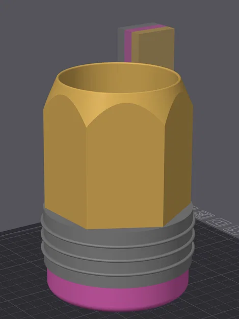Ống cắm bút hình cây bút chì độc đáo (Pencil Cup) in 3D - Image 1