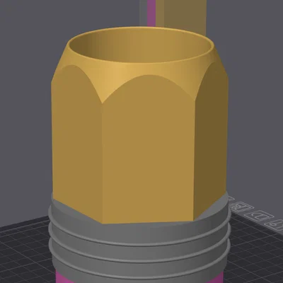 Ống cắm bút hình cây bút chì độc đáo (Pencil Cup) in 3D