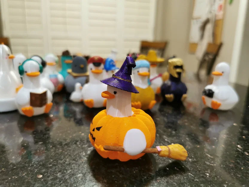Mô hình chú ngỗng Halloween siêu dễ thương cho máy in 3D - Image 1