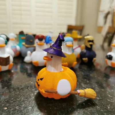 Mô hình chú ngỗng Halloween siêu dễ thương cho máy in 3D