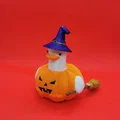 Mô hình chú ngỗng Halloween siêu dễ thương cho máy in 3D - Thumbnail 4
