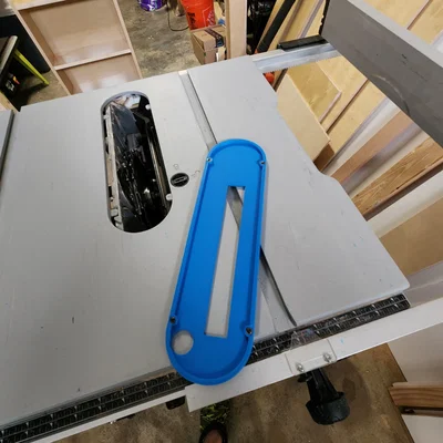 Tấm insert plate dado cho máy cưa bàn Kobalt TS10601