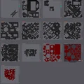Voron v2.4: Bộ printed parts pre-plated đầy đủ + profile - Thumbnail 1
