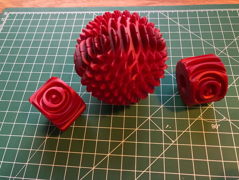 Bánh răng cầu cho cơ cấu ABENICS (Spherical gears for ABENICS mechanism) - Image 1