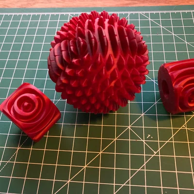 Bánh răng cầu cho cơ cấu ABENICS (Spherical gears for ABENICS mechanism)