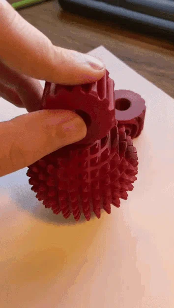 Bánh răng cầu cho cơ cấu ABENICS (Spherical gears for ABENICS mechanism) - Image 3