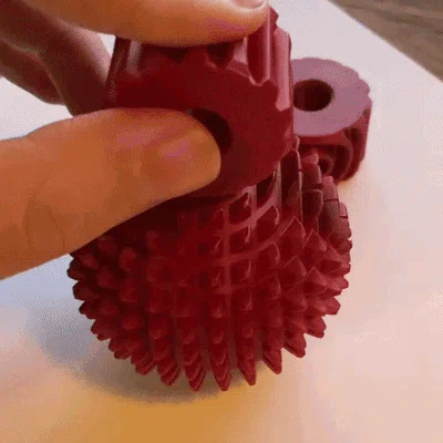 Bánh răng cầu cho cơ cấu ABENICS (Spherical gears for ABENICS mechanism)