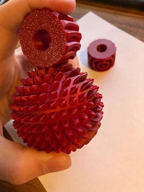 Bánh răng cầu cho cơ cấu ABENICS (Spherical gears for ABENICS mechanism) - Image 4