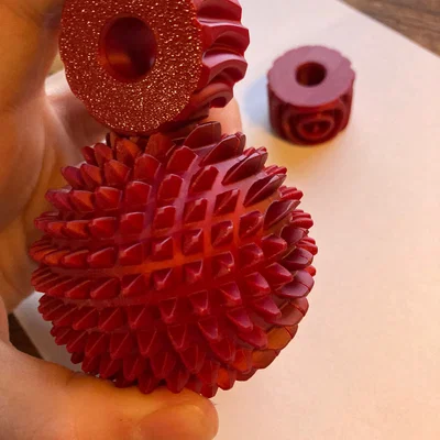 Bánh răng cầu cho cơ cấu ABENICS (Spherical gears for ABENICS mechanism)