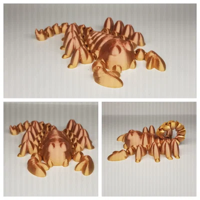 Bọ Cạp Dẻo In Liền Khối (Print in Place Flexi Scorpion)