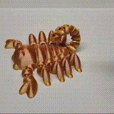 Bọ Cạp Dẻo In Liền Khối (Print in Place Flexi Scorpion)