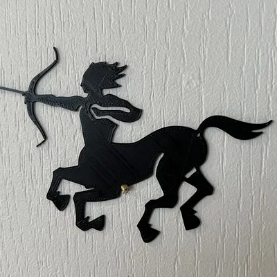 Mẫu tranh treo tường 3D hình Nhân Mã (Centaur) nghệ thuật đẹp mắt