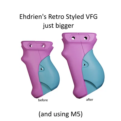 Tay cầm VFG phong cách Retro của Ehdrien (Phiên bản phóng lớn)