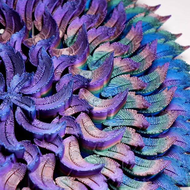 Tác phẩm nghệ thuật hình lông vũ (Feathers Artwork) - Image 2