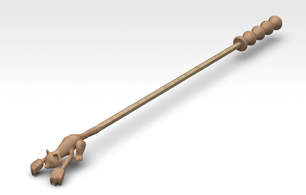 Cây Gãi Lưng Hình Mèo (CAT BACK SCRATCHER) - Image 1