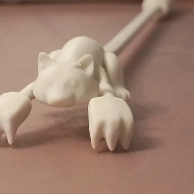 Cây Gãi Lưng Hình Mèo (CAT BACK SCRATCHER)