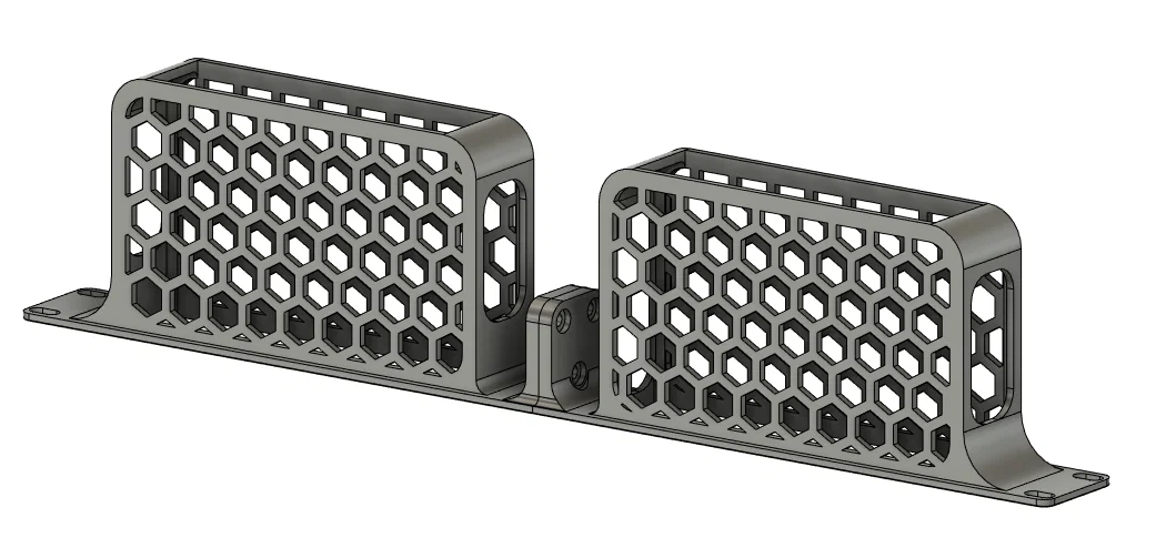 Giá đỡ rack 19-inch dạng module cho Ubiquiti Unifi USW-Lite-8 PoE - Image 1
