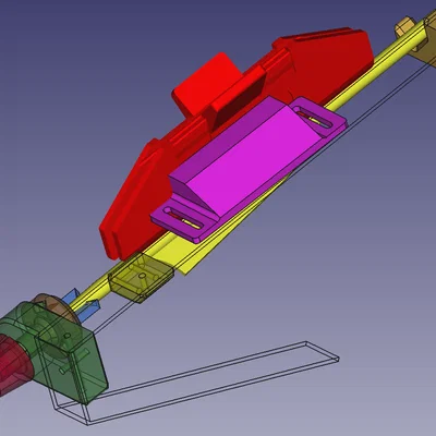Jig Gắn Cánh Mũi Tên (Archery Arrow Fletching Jig) In 3D