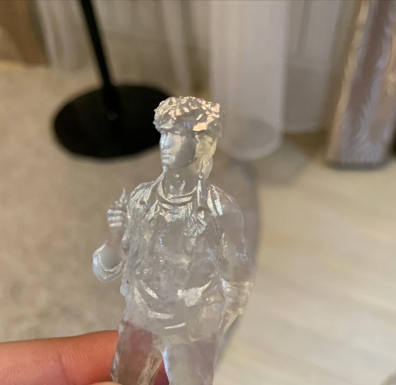 Mô hình 3D tượng đài Viktor Tsoi (KINO) - Vật phẩm trang trí nghệ thuật - Image 5