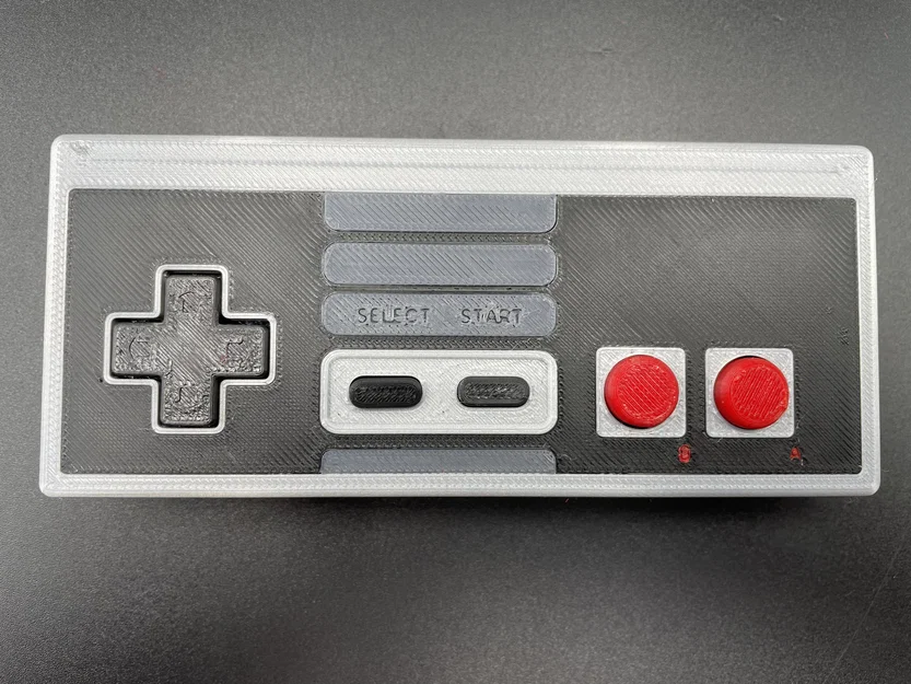 Đồ chơi giải tỏa căng thẳng NES Controller Fidget Toy in 3D - Image 4