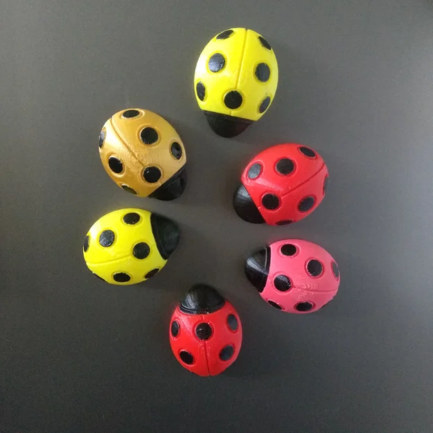 Nam châm tủ lạnh bọ rùa (Ladybird/Ladybug Fridge Magnet) - Image 1